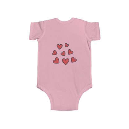 Cute Love Hearts Infant Bodysuit for Baby Girls